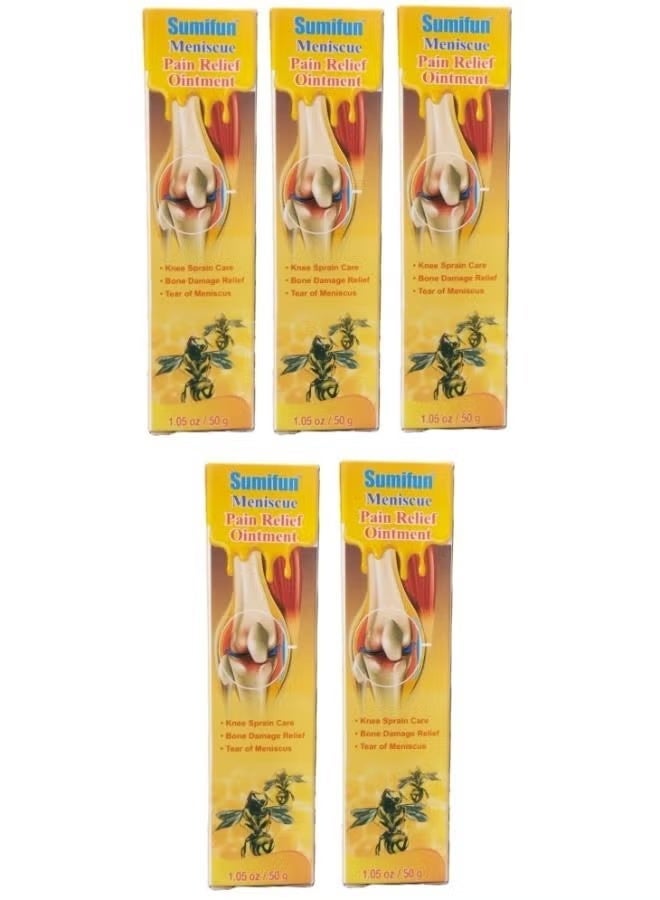 سوميفون 5عبوات سوميفون مرهم لتخفيف آلام الغضروف المفصلي 50 جرام - Image 1